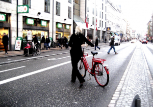 Red Bike Photo